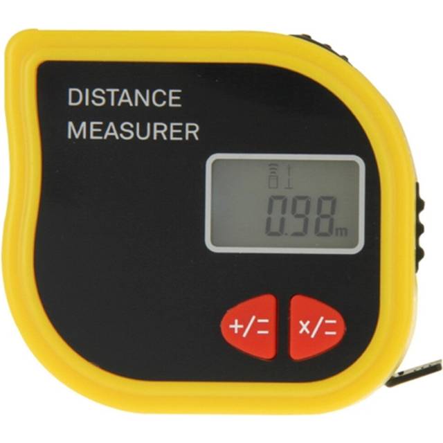 CP-3001 Ultrasonic Distance Measurer Laser Point with 1m Tape Measurer