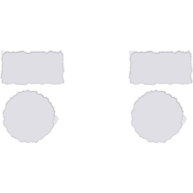 4 Pieces Tray Silicone Mold Kit Irregular Epoxy Resin Tray Molds for (Rectangle+Round)