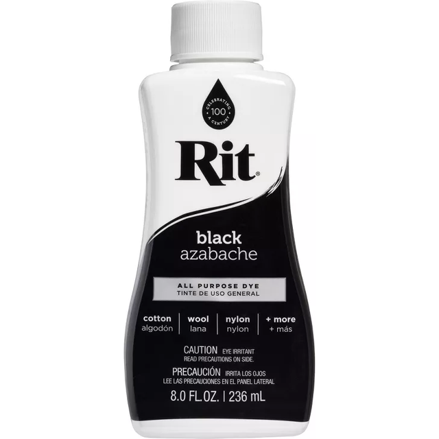 Rit Dye Liquid 8oz-Black