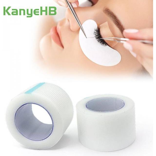 2pcs Eyela Extens Tape Transparent Anti-wear Able Micropore Fa Eye La Grafting Tool