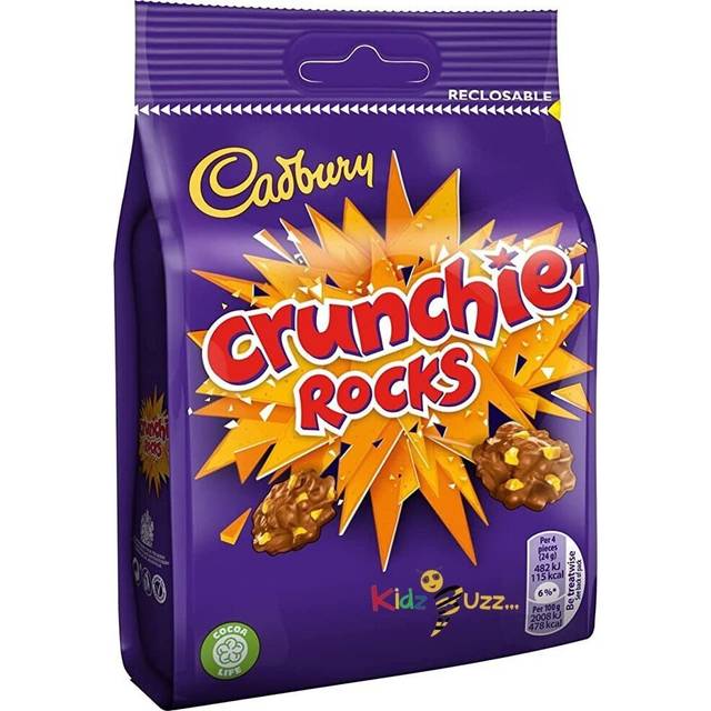 Cadbury Crunchie Rocks Bag, 110g