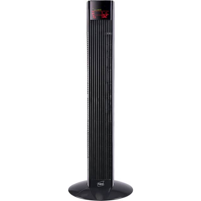 Neo Free Standing Fan with Remote Control - Black