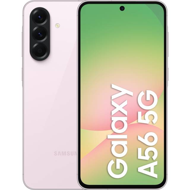 Samsung Galaxy A56 - fantastisk ljusgrå - 5G pekskärmsmobil - 256 GB - GSM