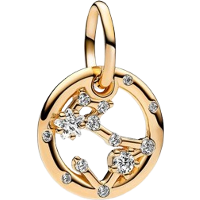 Pandora Pendants & Charms - Pisces Zodiac Dangle Charm - gold - Pendants & Charms for ladies - unisize