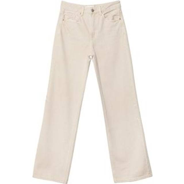 Stradivarius D92 straight wide jeans Stone 16
