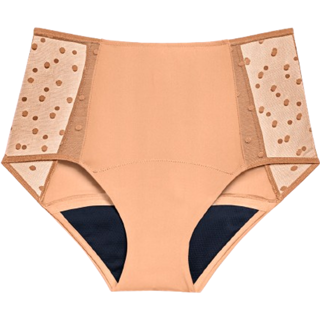 High Waist Dots menstrosor för lite mens