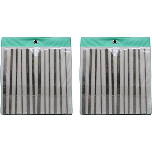 Needle File for 12 Pieces of 180mm Taper Diamond File CF-400 Die Sinker