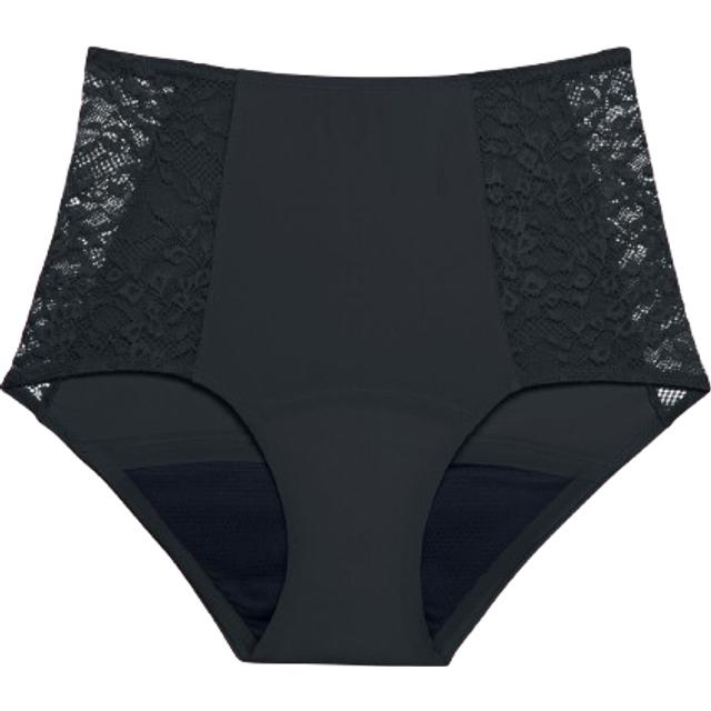 High Waist Floral Heavy menstrosor för mycket mens