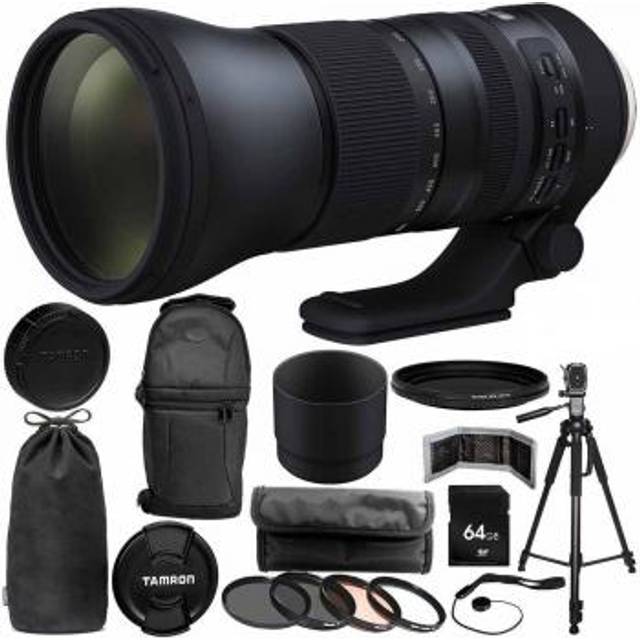 Tamron SP 150-600mm f/5-6.3 Di VC USD G2 for Canon EF Accessory Bundle