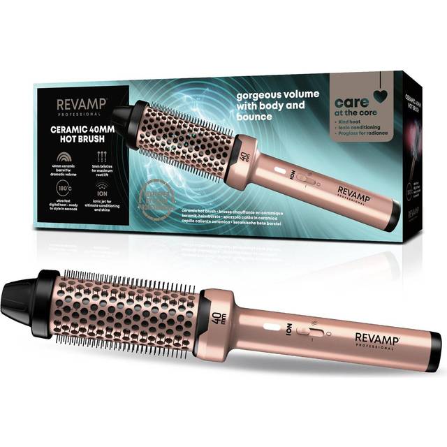 REVAMP Ceramic 40mm Hot Brush  Gold Edition