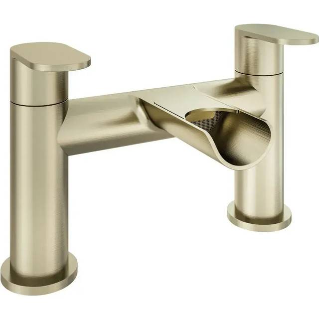 Ledwell Bath Filler Tap Brushed Brass