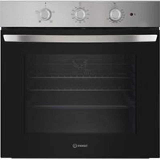 Indesit Click&Clean IO 233 X UK Built In Electric Single Oven - Stainless Steel - A Rated