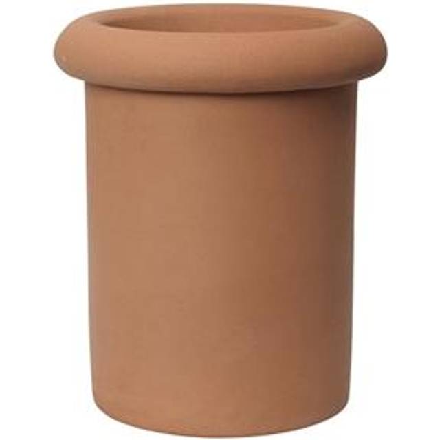 Ferm Living - Rollo Pot - Blomkruka - H36 - Terracotta - W31 x D31 x H36 cm