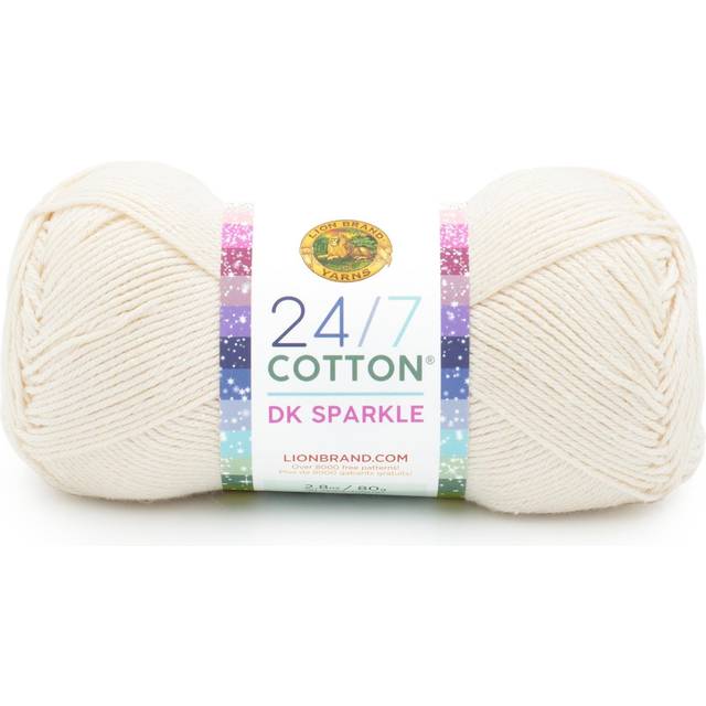Lion Brand Yarn 24/7 Cotton Dk Yarn  1 Pack  Star