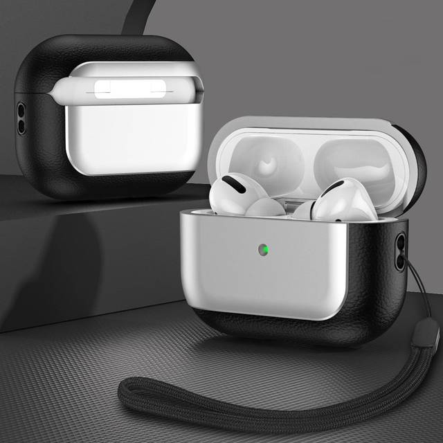 Case for airpods pro 2 anti fall protection in silver