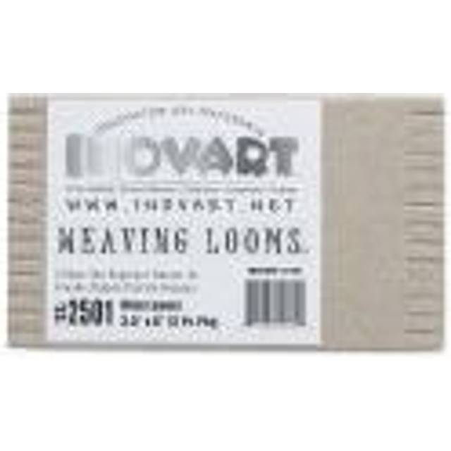 "INOVART Cardboard Mini Weaving Looms  3-1/2"""" x 6"""" - 12 Per Pack"