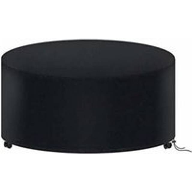 Serbia - Housse de Protection Table Ronde de Jardin 180 x 90CM, Housse Salon de Jardin Imperméable, 210D Oxford Bache Protection Table Exterieur Ronde