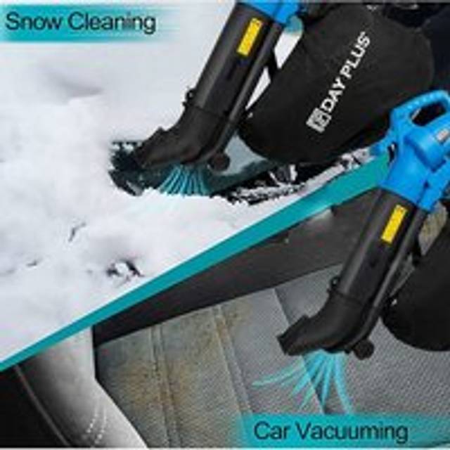 Compact and Lightweight 3500W Leaf Blower and Vacuum Electric Garden Vacuum Hoover Van Mulcher Shredder 3 in1 35L Home & Garden Lawn Tool with Blower