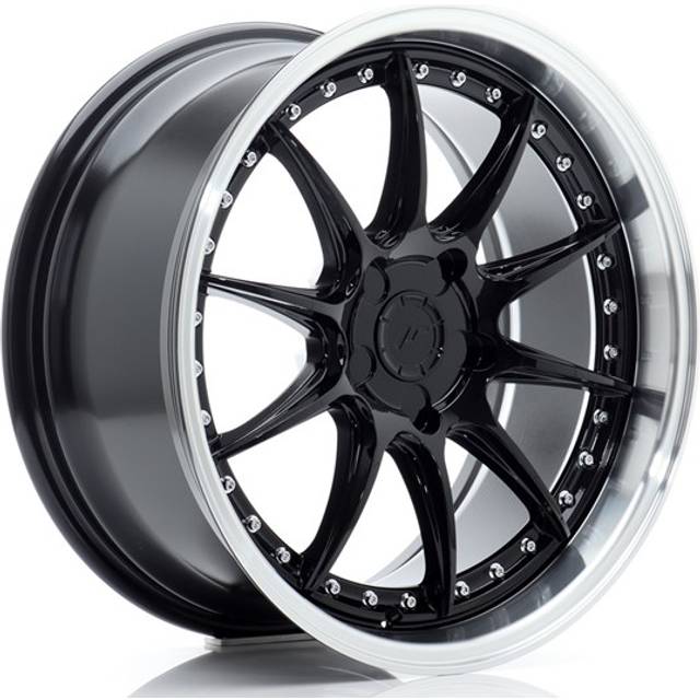 Japan Racing JR41 Gloss Black / Machined Lip 8,5X18 5/110 ET15-35 CB72,6