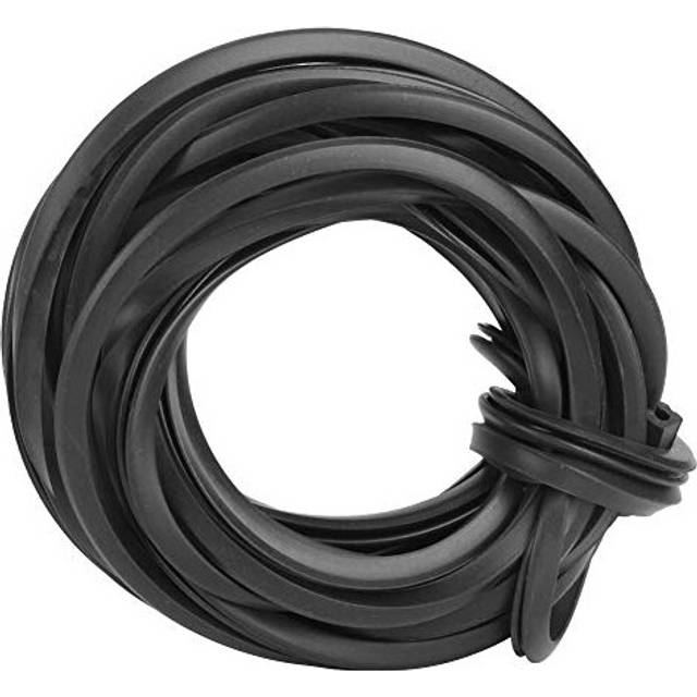 Universal Rubber Seal Strip,4m/10m/18m Black Greenhouse Rubber Strip,Glass Sealing Rubber Line Cable Greenhouse Accessories Supplies for Window Door