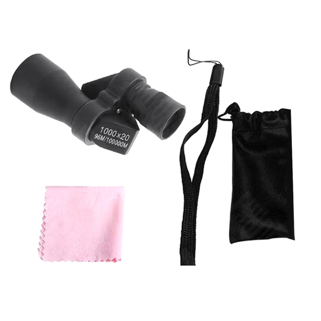 Portable HD Mini Pocket Monocular Telescope High Magnification Zoom Outdoor Fishing for Camping Mountaineering