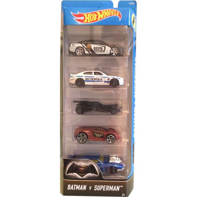 Hot Wheels Batman v Superman Vehicle (5 Pack)