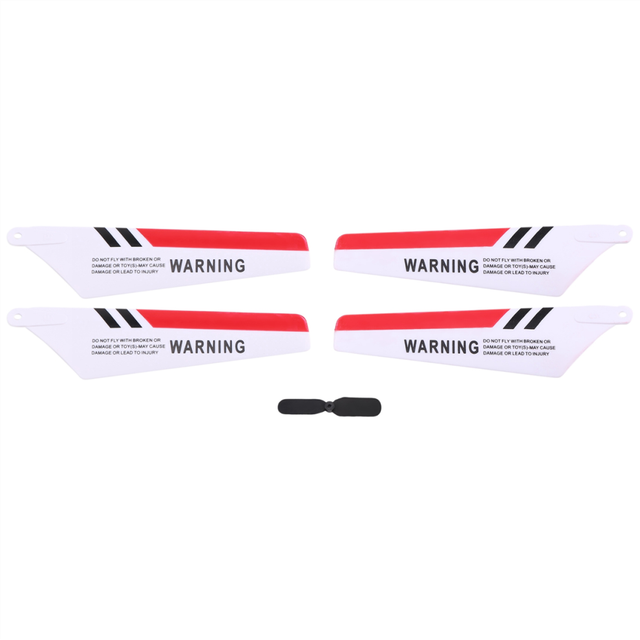 4 x Blades S107 S107G Gyro Remote Control Helicopter Repair RED
