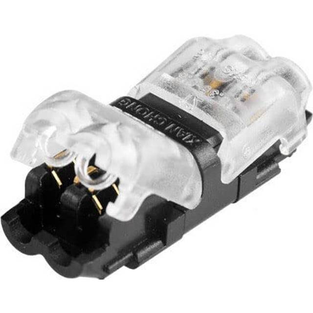 Pack of 50 NUZAMAS Wire Connectors, Quick Splice Terminals Connectors, H Tap Connectors, 2 Way 2 Pin, Low Voltage Wiring, Terminals Joint