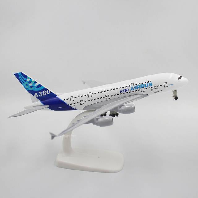 "(20CM A380) 1/400 Scale 20CM Diecast Alloy Antonov An-225 ""Mriya"" A380 330 747 777 Airplane Model For Gift Collection"
