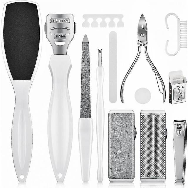 Razor Pedicure Feet Trimmer For Heels Hard And Dead Skin Stainless Steel  22pcs