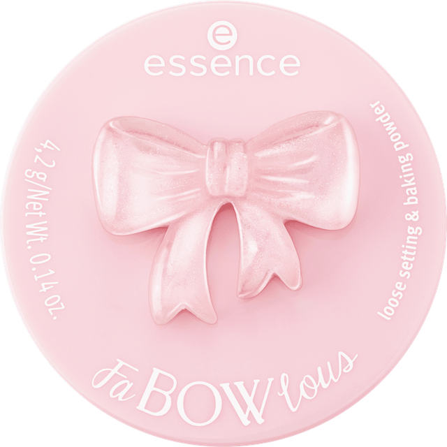 essence FaBOWlous Mattifierande transparent puder Skugga 01 Bow, Set, Go! 4.2 g