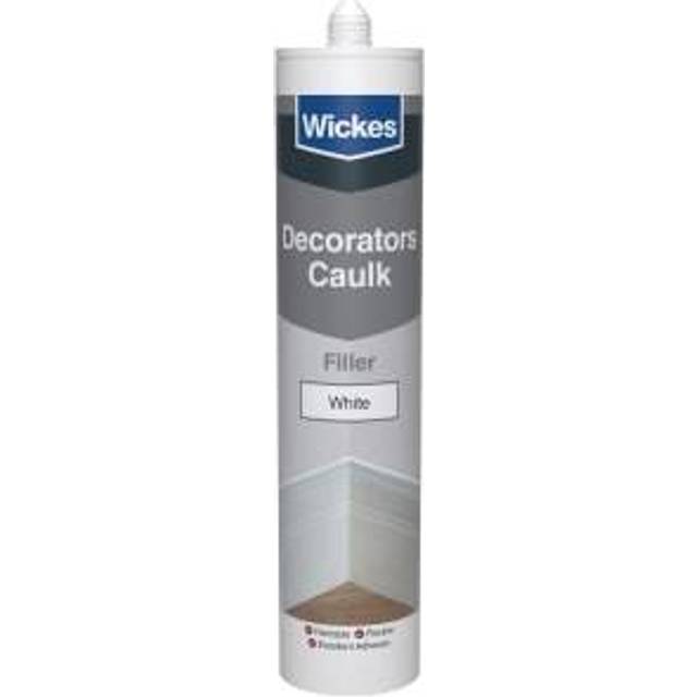 Wickes White Decorators Caulk - 300ml