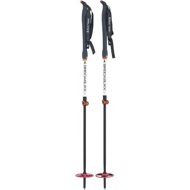 Åsnes Breidablikk BC 2-section Alloy Pole Black/White, 110-150 cm