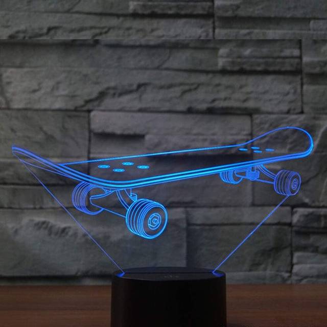 3D Optical Illusion Pug Dog Sensor Night Light with Smart Touch & Remote 7 Colors Change Dimmable Function Atmosphere Lamp for Kids Friends Birthdays