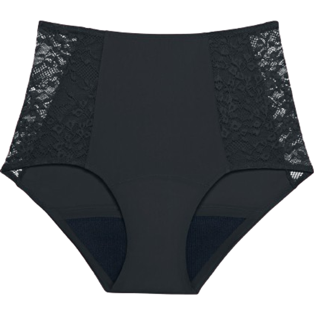 High Waist Floral menstrosor för mittemellan mens