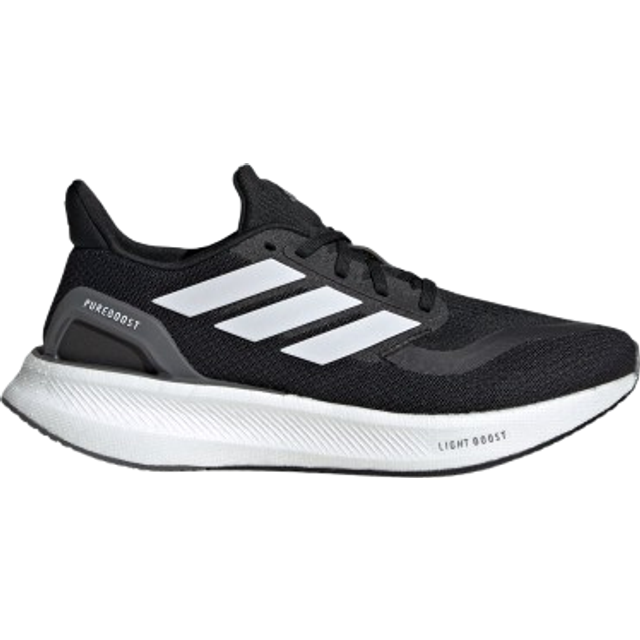 adidas Pureboost 5 löpsneakers för kvinnor, svart/vit/grå, 36 EU, Svart vit grå, 36 EU