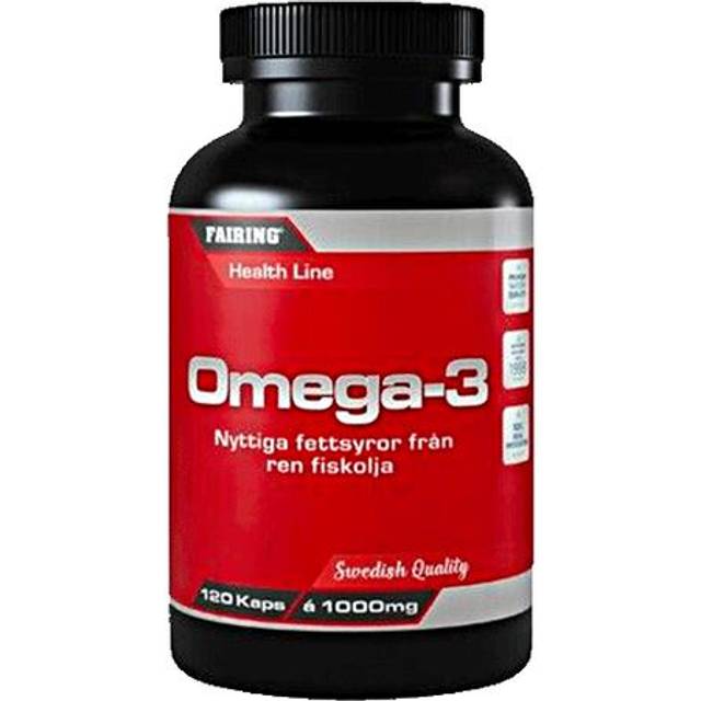 Fairing Omega-3 1000mg/kapsel 120 kapslar, Vitaminer & Mineraler