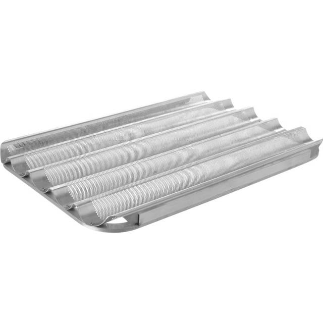 Baguette bakplåt 60x40cm 5 spår - Hendi 808238