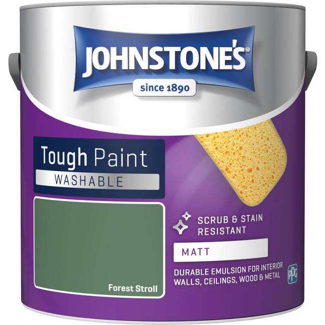 Johnstone's Washable Forest Stroll Matt Paint 2.5L - JOHNSTONES