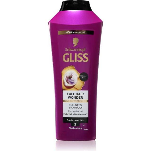 Schwarzkopf Gliss Full Hair Wonder Regenererande schampo För svagt hår 400 ml
