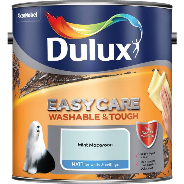 Dulux Easycare Washable & Tough Matt Emulsion Paint - Mint Macaroon - 2.5L
