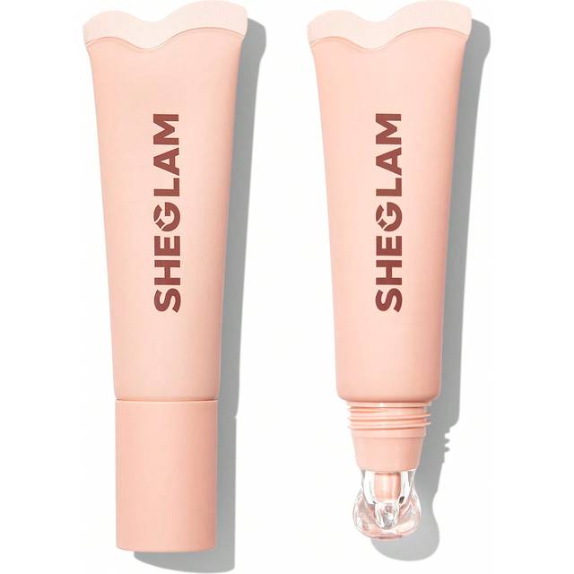 SHEGLAM Crystal Glaze Moisturizing Lip Gloss-Cocoa Cookie Moisturizing Clear Lip Gloss Clear Watery Mirror Lip Gloss Hydrating Reduce Lip Fine Lines Lip Makeu