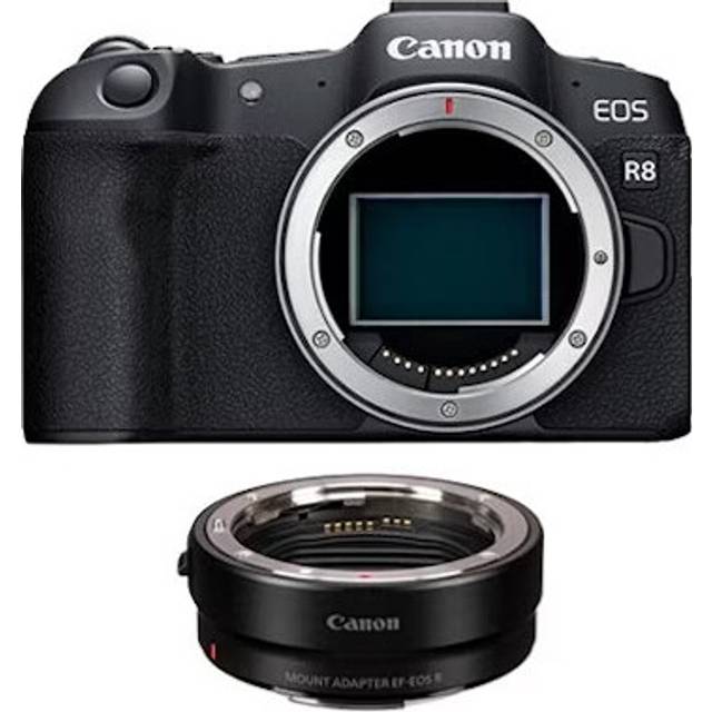 Canon EOS R8 Body +EF-EOS R Mount Adapter