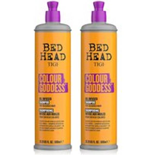 Bed Head by TIGI Colour Goddess Shampoo For Coloured Hair, 600ml, 2pk