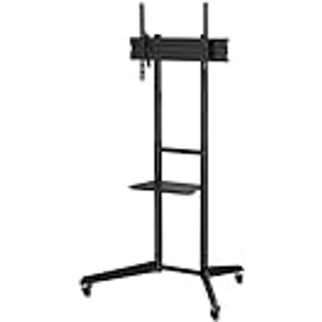 TV-presentationsstativ med hjul och justerbar höjd 37"-70"