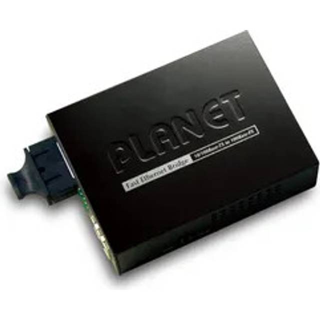 PLANET FT-802 network media converter 100 Mbit/s 1310 nm Multi-mode, Single-mode Black