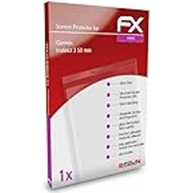 Atfolix glass protector for garmin instinct 3 50 mm 9h hybrid-glass