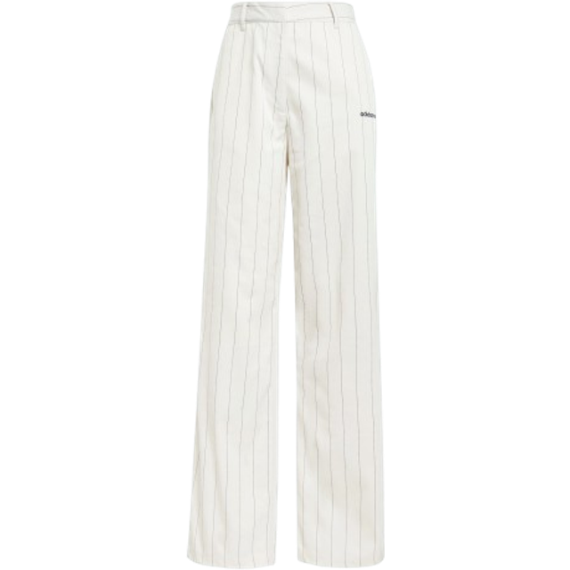 Pants adidas Pinstripe Twill Loose Pants White/ Off White/ Night Indigo 38 (38)