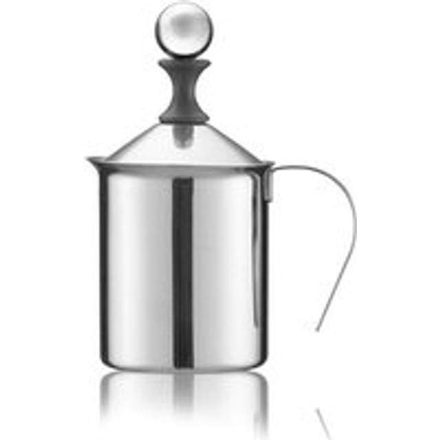 Rostfritt stål manuell kaffemjölkskummare barista verktyg för kök kafé cappuccino latte art mjölkskum bubbla