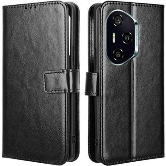 Honor 300 Pro/300 Ultra Plånboksfodral med Magnetstängning - Svart